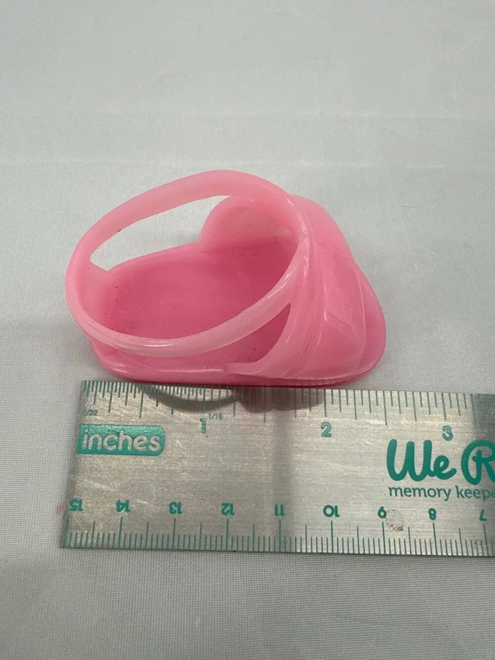 Authentic American Girl Bitty Baby Pink Jelly Sandal Shoe Replacement Swim Left